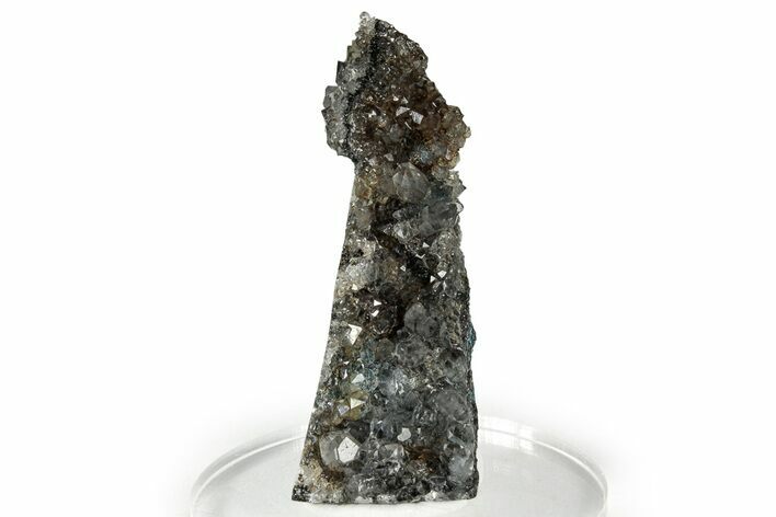 Glassy Quartz Crystals over Plancheite - Sanda, Congo #332863